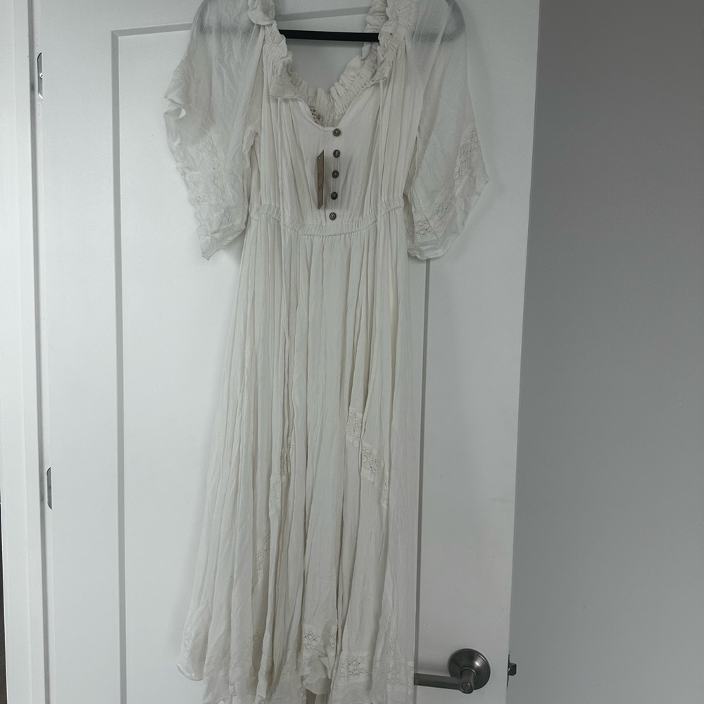 Vici collection Bormann ruffled dress